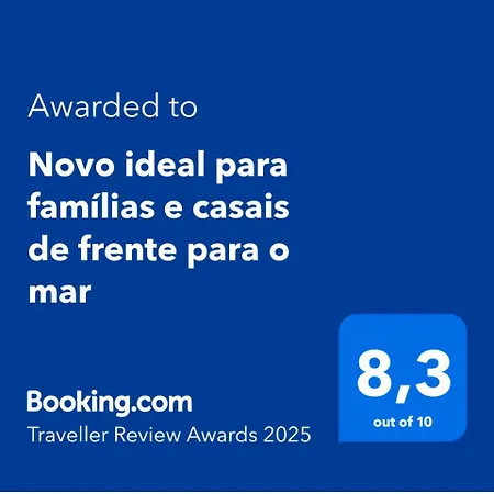 Novo Ideal Para Familias E Casais De Frente Para O Mar Fortaleza  Exterior photo